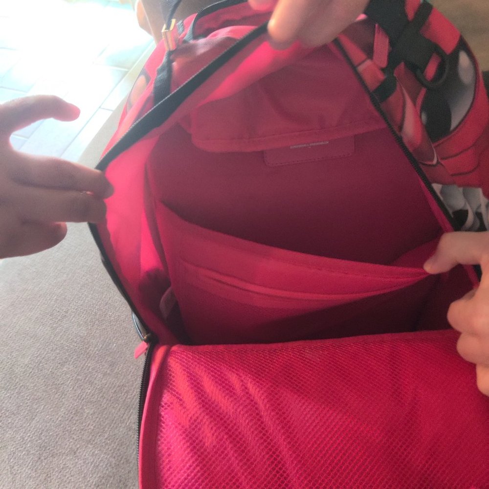 Red Ranger Sprayground backpack - Picture 2 of 5
